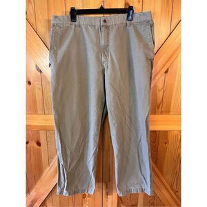 Columbia Pants Mens 40 Canvas Outdoor Cargo 100% Cotton Snap (2746)